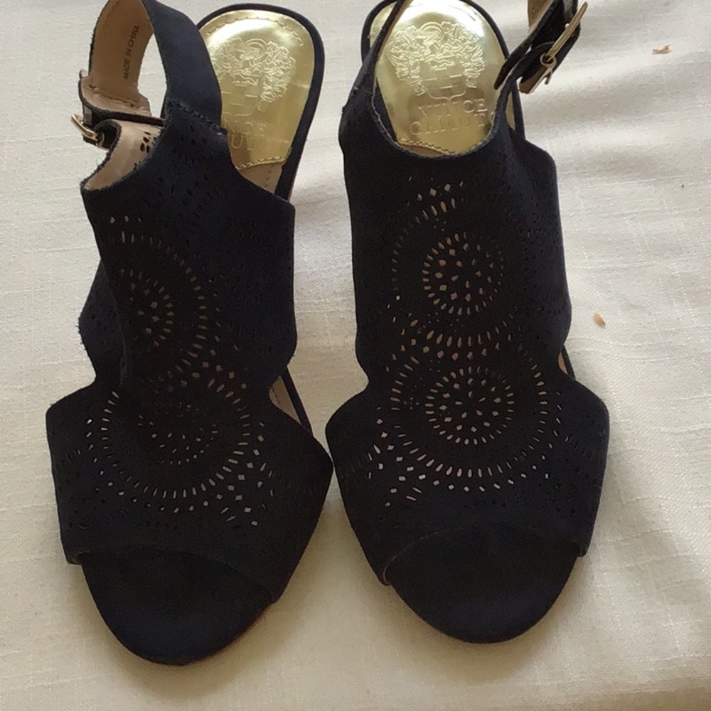 Blue sandals
